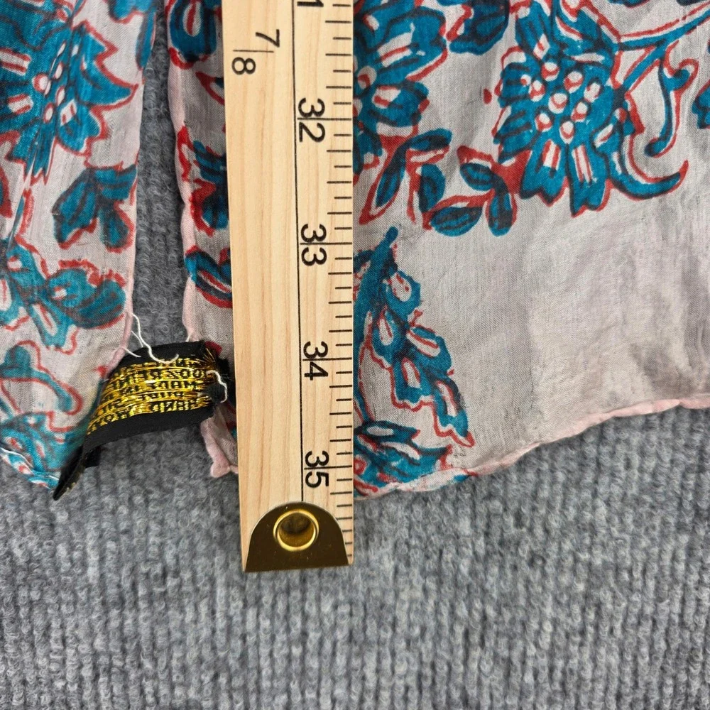 Hand Printed India lightweight silk